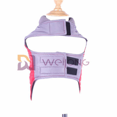 Faux Zipper Pocket Velcro Opening Pet Jacket For Dog Autumn / Winter