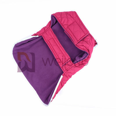 Windproof Reversible Plaid Dog Coats Reflective Stripe Poly Pongee Waterproof Dog Jacket