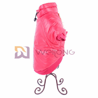 100% Poly shine Waterproof Dog Coats With Underbelly Protection Warm Dog Coats
