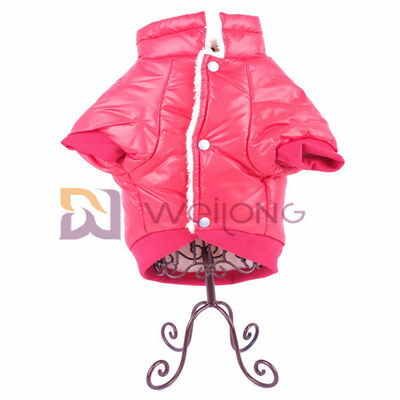 100% Poly shine Waterproof Dog Coats With Underbelly Protection Warm Dog Coats