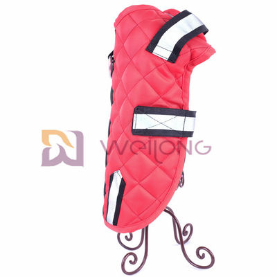 Oxford Fabric Dog Pet Jacket Warm Waterproof BSCI Reflective Dog Wear