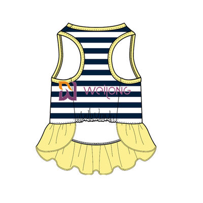 Customized Poly Jersey Summer Dog Clothes Digital Print Wine Glass Type