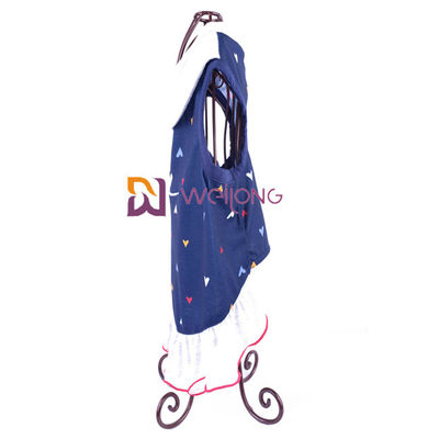 Digital Print Embroider Pet Dress Love Poly Jersey Custom Summer Heart Woven Collar Dog Dressing Gown