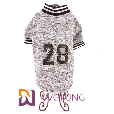 Autumn Customized Poly Fleece Dog Sweatshirt Pet T Shirts For Dogs