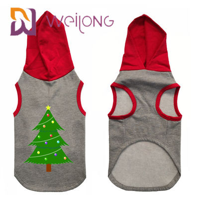 Customized Autumn And Winter Christmas Pet Hoodie Cat And Dog Clothes