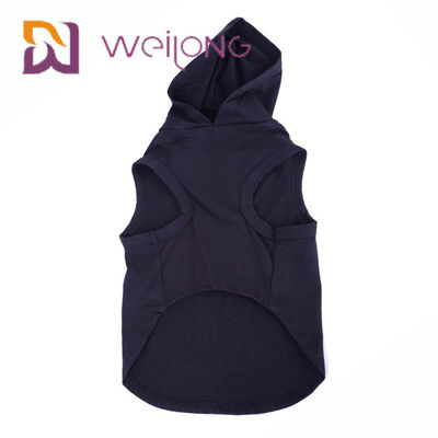 Autumn Sleeveless Cat Dog Printed Pet Hoodie Dog And Cat Clothes