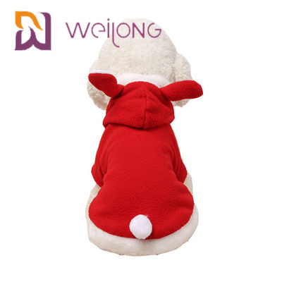 Easter Bunny Costume Halloween Cosplay Rabbit Pet Hoodie 100% Polar Fleece For Cat Dog