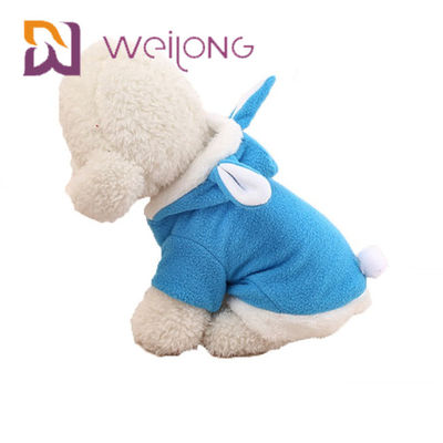 Easter Bunny Costume Halloween Cosplay Rabbit Pet Hoodie 100% Polar Fleece For Cat Dog