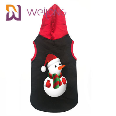 Cute Christmas Fashion Style Pet Hoodie CVC Dog Cat Winter Clothes