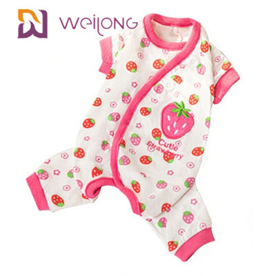 Digital Print Customization Summer Xl Dog Pajamas Onesie BSCI / WMT / ISO9001