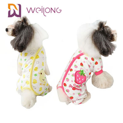 Digital Print Customization Summer Xl Dog Pajamas Onesie BSCI / WMT / ISO9001