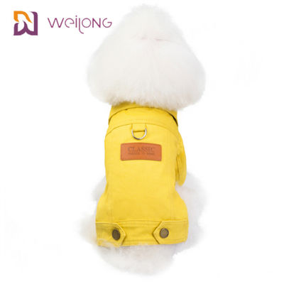 Customized Cotton Canvas Pet Coat Soft Sherpa Lining Puppy Winter Coat