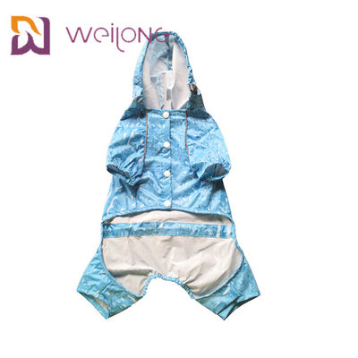 Reflective Waterproof Pet Raincoat For Dogs Cat In Rainy Season Customized Dog Rain Gear