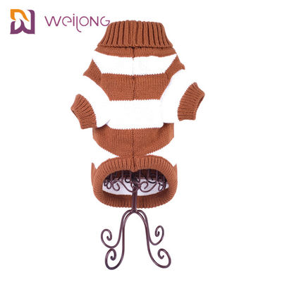 Soft Thickening Warm Puppy Knitted Jumper BSCI Dog Roll Neck Jumper