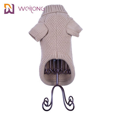 Fleece Dog Hoodie Sweater Thermal With Hat Knitted Dog Jerseys Jumpers