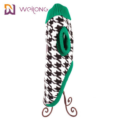 Twisted Knit Pet Sweater Turtleneck Cable Classic Pullover For Puppy Cats