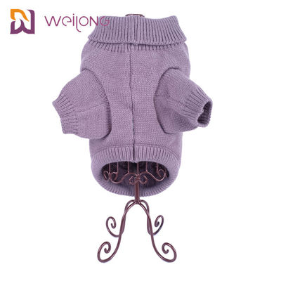 Turtleneck Cable Knit Dog Sweater Outfits For Dogs Cats