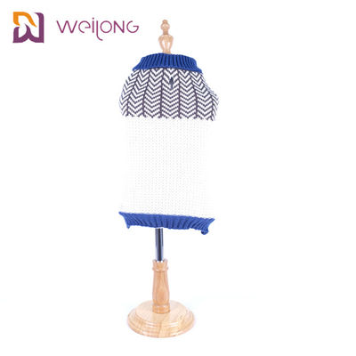 Classic Cable Knit Pet Sweater Jumper Coat Warm Pet Winter Clothes Outfits For Dogs Cats