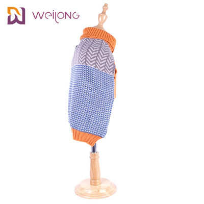Classic Cable Knit Pet Sweater Jumper Coat Warm Pet Winter Clothes Outfits For Dogs Cats