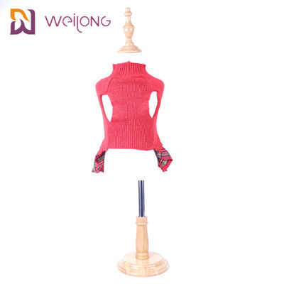 Yarn Dyed Plaid Dog Sweater Knitted Wool Dog Dress Sweatshirt Apparel