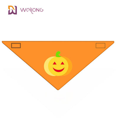 Halloween Style WMT Pet Bandana Cotton Poplin Back Length 15&quot;- 24&quot; Custom Dog Scarf