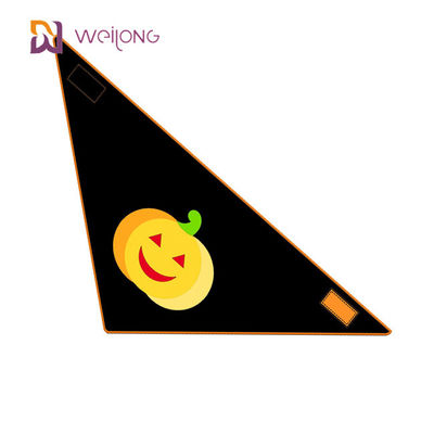 Halloween Style WMT Pet Bandana Cotton Poplin Back Length 15&quot;- 24&quot; Custom Dog Scarf