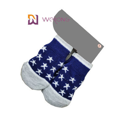 KaiWeiLong Cotton Spandex Cat Dog Socks To Prevent Licking Paws Stripe Type